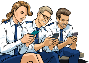 Scandlearn aviation training crm flight crew reading